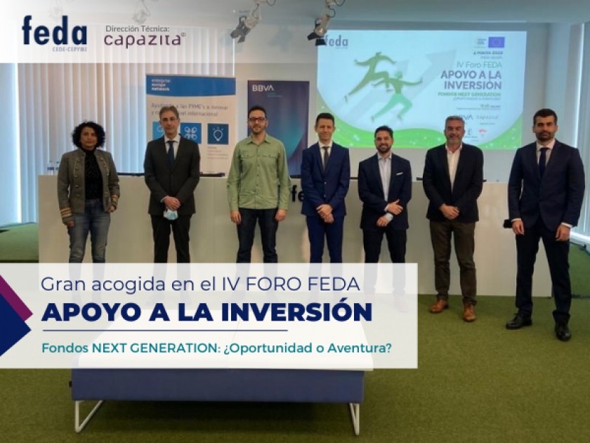 FEDA. IV FORO DE APOYO A LA INVERSIÓN